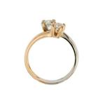 Ring - 18 karaat Roségoud, Witgoud Diamant (Natuurlijk), Sieraden, Tassen en Uiterlijk, Ringen, Nieuw