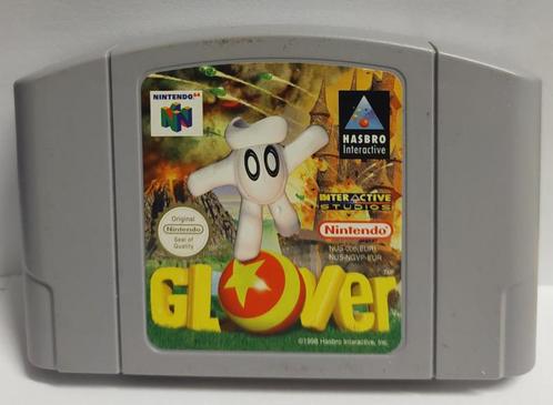 Glover losse cassette (Nintendo 64 tweedehands game), Spelcomputers en Games, Games | Nintendo 64, Zo goed als nieuw, Ophalen of Verzenden