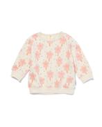 HEMA Newborn sweater bloemen gebroken wit, Kinderen en Baby's, Verzenden, Nieuw