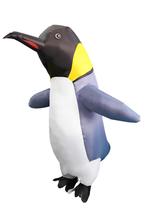 KIMU® Opblaas Kostuum Pinguin Opblaasbaar Pak Pinguinpak Mas, Carnaval, Nieuw, Overige maten, Ophalen of Verzenden