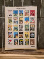 België 1907/2007 - Herdenkingsplaat Tintin – Hergé 1907–2007, Nieuw