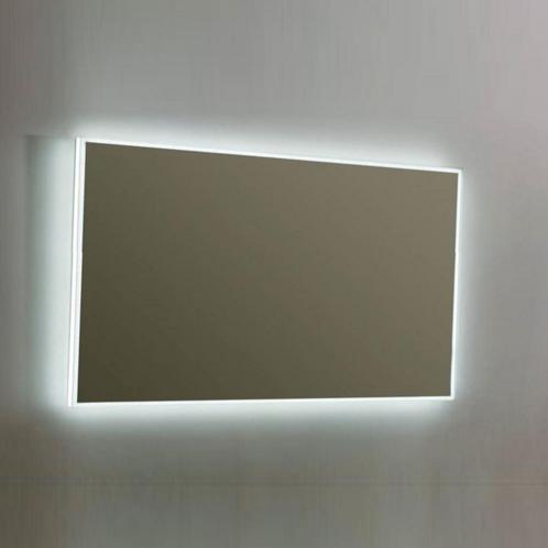 Spiegel Sanilux Mirror Infinity 120x70x4,1 cm Aluminium met, Doe-het-zelf en Verbouw, Sanitair, Bad, Nieuw, Ophalen of Verzenden