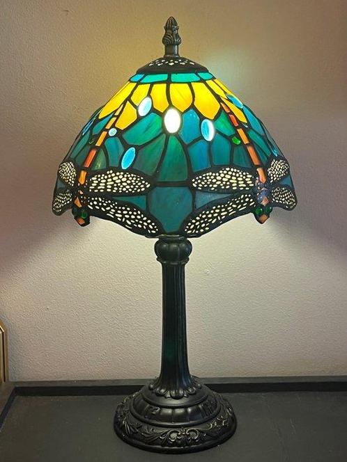 Tafellamp (2) - Glas-in-lood, Antiek en Kunst, Kunst | Designobjecten