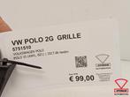 VW Polo 2G 2017-2021 Grille Grill Nieuw! 2G0853653J 2G085365, Ophalen, Nieuw, Volkswagen
