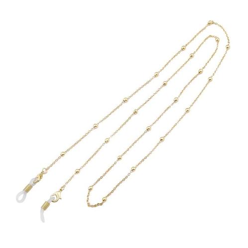Fako Bijoux® - Brillenkoord - Ketting - Bolletjes - 75cm -, Sieraden, Tassen en Uiterlijk, Zonnebrillen en Brillen | Dames, Verzenden
