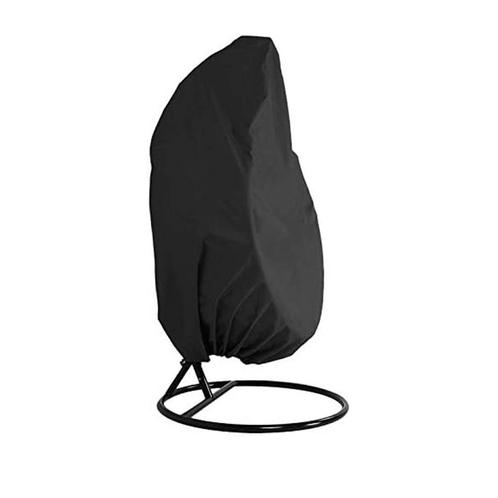 Beschermhoes Hangstoel Egg - Zwart - 190 x 115 cm -, Tuin en Terras, Tuinmeubel-accessoires, Nieuw, Verzenden