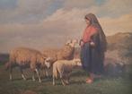 Louis Robbe (1806-1887) - Pastore e pecore, Antiek en Kunst, Kunst | Schilderijen | Klassiek