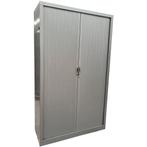 Roldeurkast Grijs 5 Legborden 120x43x198cm Gebruikt, Ophalen of Verzenden, Gebruikt