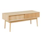 TV meubel Landskrona 115x40x48 cm eikenkleurig [en.casa], Huis en Inrichting, Verzenden, Nieuw