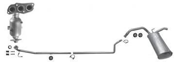 Complete uitlaat + Katalysator Citroën C1 / Peugeot 107 / To beschikbaar voor biedingen
