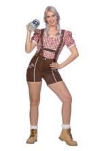 Tiroler Lederhose Kort Anette, Kleding | Dames, Carnavalskleding en Feestkleding, Ophalen of Verzenden, Nieuw