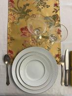 Exclusieve damast damastroer in zijde-mix - Borduurwerk -, Antiek en Kunst