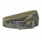 Landley Canvas Riem met Schuifgesp - Camouflage - 105, Kleding | Heren, Riemen en Ceinturen, Verzenden, Nieuw