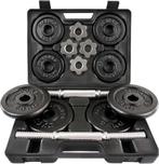 ScSPORTS® 20 kg Halterset - Dumbbell Set met koffer - korte, Verzenden, Nieuw
