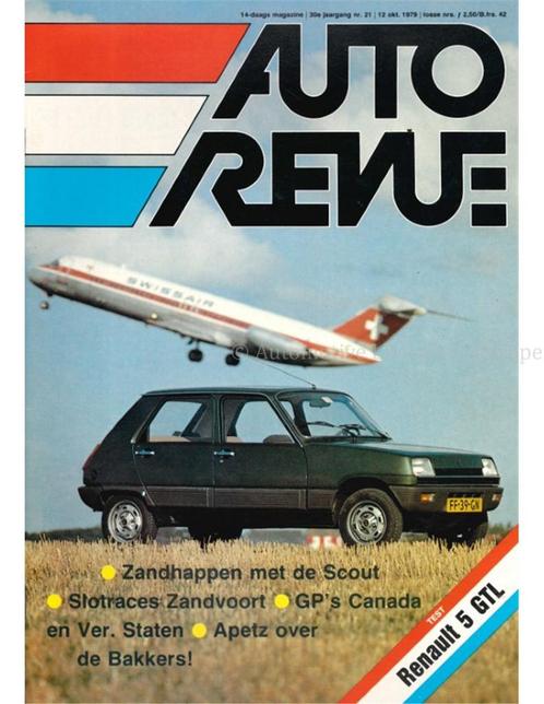 1979 AUTO REVUE MAGAZINE 21 NEDERLANDS, Boeken, Auto's | Folders en Tijdschriften