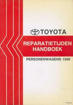 1990 Toyota personenwagens reparatietijden handboek, Auto diversen, Handleidingen en Instructieboekjes, Verzenden