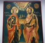 Icoon - Sint-Pieter en Paulus, met de hand geschilderde