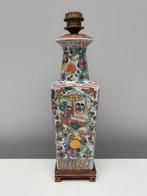 Tafellamp - Porselein, Hout