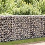 vidaXL Schanskorf met deksels 100x80x30 cm gegalvaniseerd, Tuin en Terras, Schuttingen, Verzenden, Nieuw, IJzer, 1 tot 2 meter