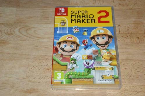 Super Mario Maker 2 (Switch), Spelcomputers en Games, Games | Nintendo Switch, Gebruikt, Verzenden