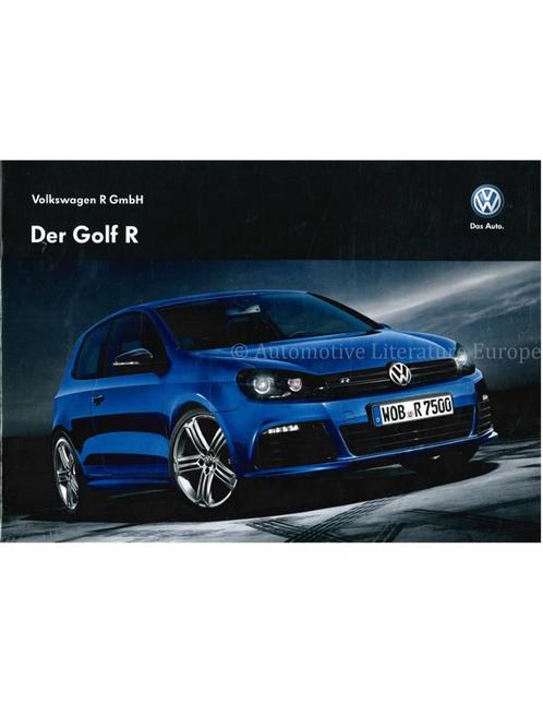 2011 VOLKSWAGEN GOLF R BROCHURE DUITS, Boeken, Auto's | Folders en Tijdschriften, Volkswagen