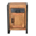 *WOONWINKEL* Nachtkastje Van Sheeshamhout Dicht, Huis en Inrichting, Slaapkamer | Nachtkastjes, Verzenden, Nieuw