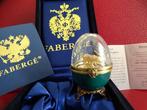 Figuur - Faberge style egg with original box and Certificate, Nieuw