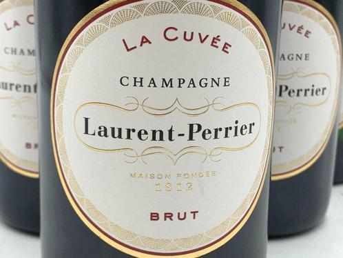 Laurent-Perrier, La Cuvée Brut - Champagne - 6 Flessen (0.75, Verzamelen, Wijnen