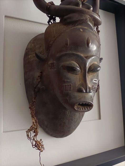 Baule masker - Baule - Ivoorkust (Zonder Minimumprijs), Antiek en Kunst, Kunst | Niet-Westerse kunst