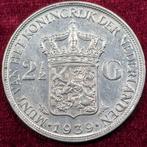 Nederland. Wilhelmina. 2 1/2 Gulden 1939 (Zonder, Postzegels en Munten, Munten | Nederland