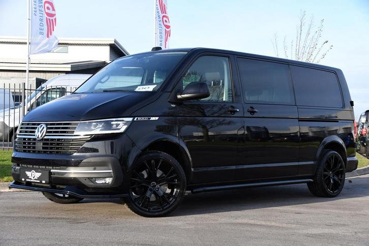 Volkswagen Transporter 2.0 TDI L2H1 30 DC Bulli Black Editio, Auto's, Bestelauto's, Onderhoudsboekje, Lease, Automaat, Overige kleuren