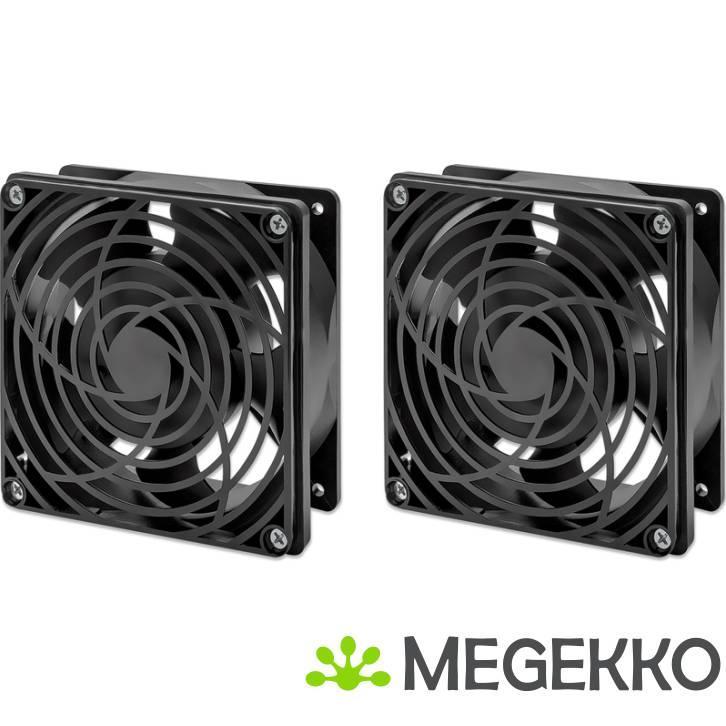 Intellinet 716154 rack-toebehoren Koelventilator, Computers en Software, Computerkoelers, Nieuw, Verzenden