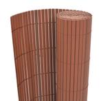 vidaXL Tuin Hek Bruin 150 x 300 cm, Verzenden, Nieuw, Kunststof