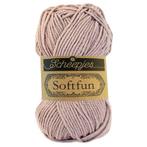 Scheepjes Softfun - 2470 donkerbeige - Katoen/Acryl Garen, Hobby en Vrije tijd, Breien en Haken, Ophalen of Verzenden, Nieuw