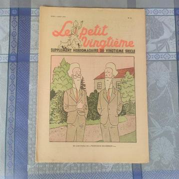 Le Petit Vingtième Nr 31 Août 1939 - Les Nouvelles Aventures beschikbaar voor biedingen