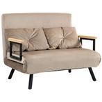 TRUUSK 2-zitsbank met slaapfunctie - 102x73x81cm - Verstelba, Huis en Inrichting, Banken | Bankstellen, Verzenden, Nieuw