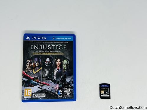 PS Vita - Injustice - Gods Among Us - Ultimate Edition - FRA, Spelcomputers en Games, Games | Sony PlayStation Vita, Gebruikt