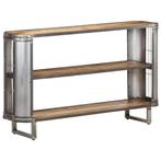 vidaXL Dressoir 120x30x73 cm massief mangohout, Huis en Inrichting, Kasten | Dressoirs, 100 tot 150 cm, Verzenden, Nieuw, 25 tot 50 cm