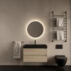 Badkamermeubelset Gliss Design Milan Met Lako Mat Zwarte, Ophalen of Verzenden, Nieuw, Bad