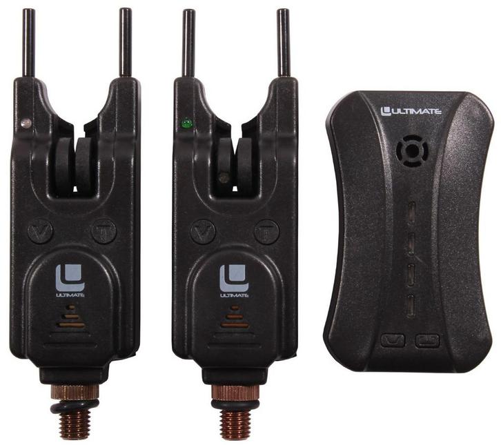 Ultimate Storm Bite Alarm Beetmelder Set 2+1, Watersport en Boten, Hengelsport | Algemeen, Overige typen, Nieuw, Verzenden