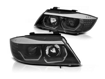 3D LED Angel Eyes koplamp Black BMW E90/E91 beschikbaar voor biedingen