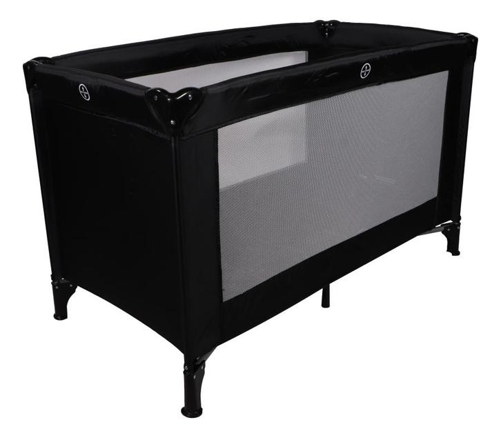 Ding Basic Black Campingbedje DI-151801, Kinderen en Baby's, Babywiegjes en Ledikanten, Nieuw, Verzenden