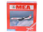 Schaal 1:500 Herpa 511674 MEA Boeing 707-323C Reg. OD-AHE..., Ophalen of Verzenden, Zo goed als nieuw