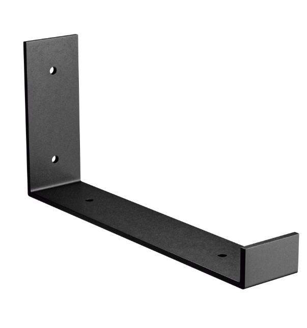 Plankdrager 103x210x40 mm zwart staal, Huis en Inrichting, Woonaccessoires | Wandplanken en Boekenplanken, Verzenden