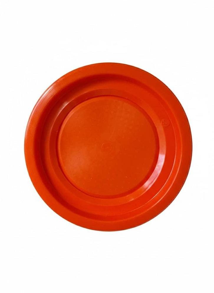 Voerton drukdeksel oranje groot, Dieren en Toebehoren, Dierenvoeding