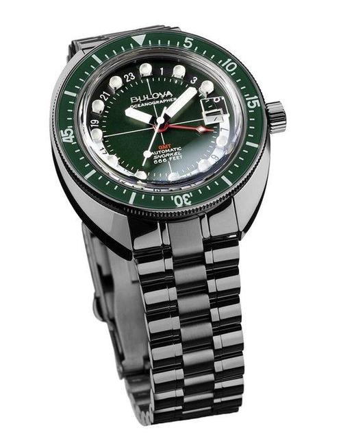 Bulova - Oceanographer Automatic GMT - Heren - 2020+, Sieraden, Tassen en Uiterlijk, Horloges | Heren