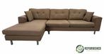 Lichtbruine hoekbank | Compact & comfortabel | 4-zits, Huis en Inrichting, Banken | Bankstellen, 250 tot 300 cm, Gebruikt, Hoekbank