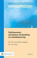 Faillissement, surseance van betaling en schuldsanering /, Verzenden, Zo goed als nieuw, A.M.J. van Buchem-Spapens