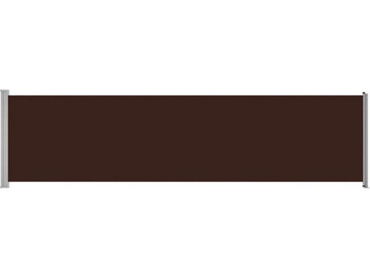 vidaXL - Tuinscherm - uittrekbaar - 600x160 - cm - bruin, Tuin en Terras, Overige Tuin en Terras, Nieuw, Verzenden
