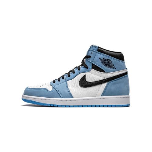 Jordan 1 High White University Blue - Alle Maten - 100&amp;, Kleding | Heren, Schoenen, Verzenden